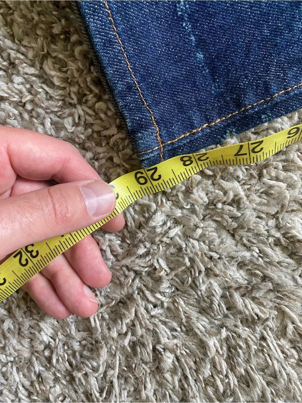 2008 APC Petit Standard Selvedge Japanese Denim Jeans. Incredible Fades!